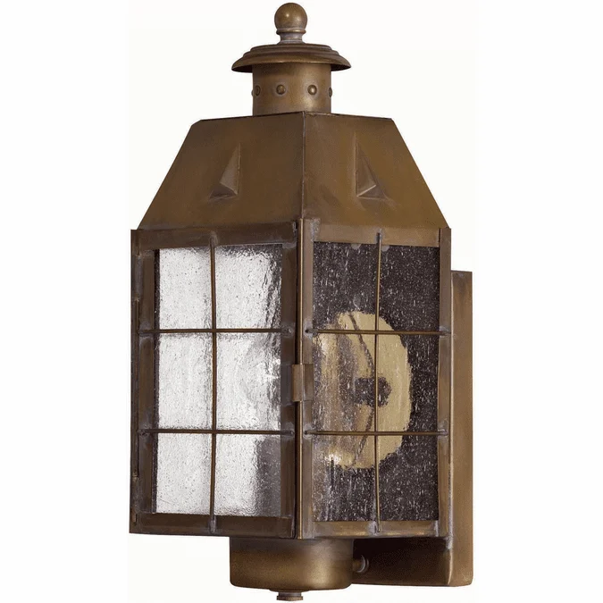Hinkley 2370AS Nantucket 1 Light 13 Inch Outdoor Wall sconce