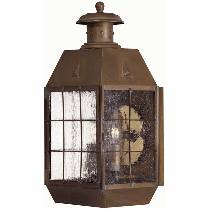 Hinkley 2374AS Nantucket 2 Light 17 Inch Outdoor Wall Sconce