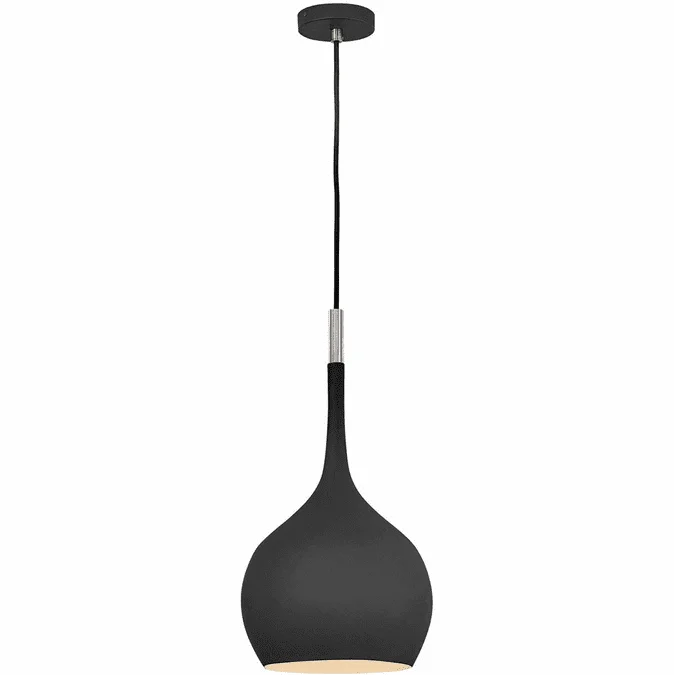 Hinkley 4457BK Ziggy Contemporary Black Pendant Lighting