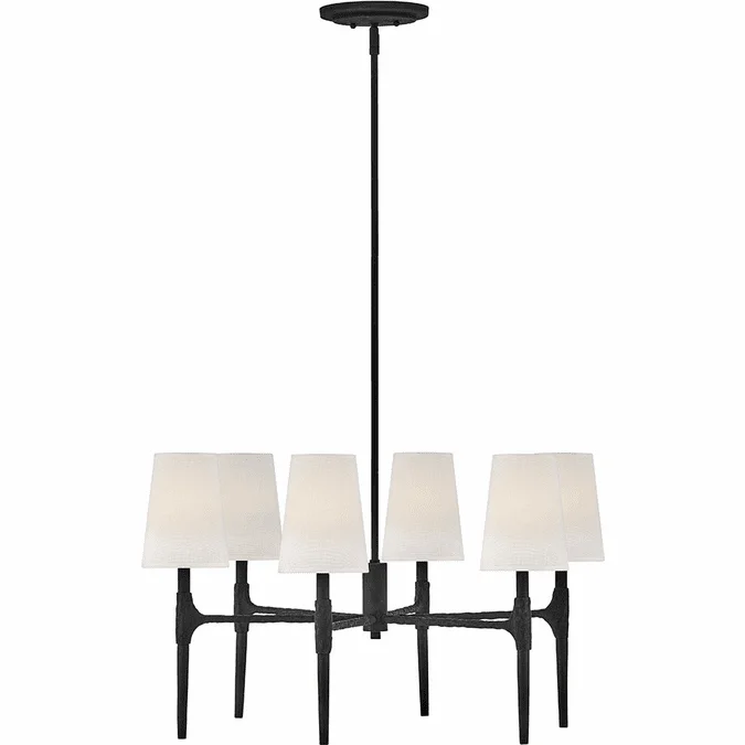 Hinkley 4466BK Beaumont Black Chandelier Lighting