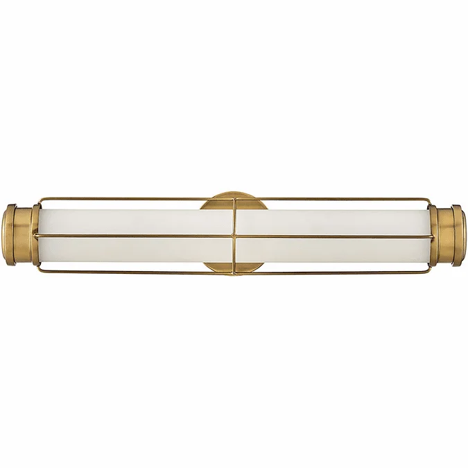 Hinkley 54302HB Saylor Heritage Brass LED 24″ Bath Lighting Sconce