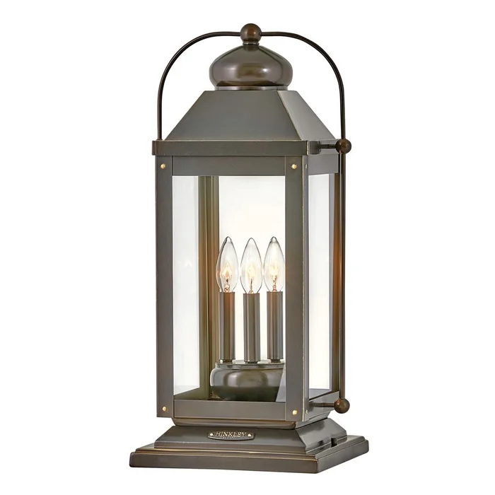 Hinkley Anchorage Outdoor Pier Mount – Light Oiled Bronze – 1857LZ-LL
