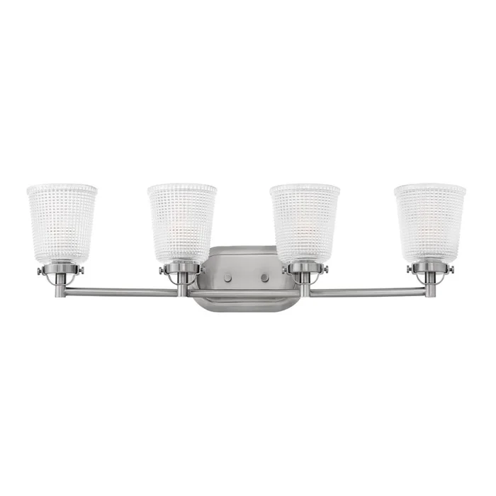 Hinkley Bennett 4-LT Bath Light – Polished Antique Nickel – 5354PL