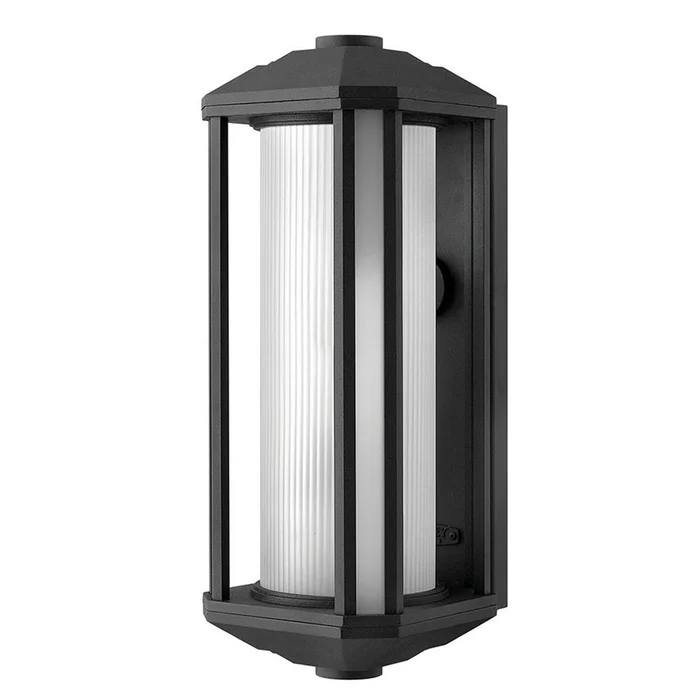 Hinkley Castelle Outdoor Large Wall Mount – Black – 1395BK