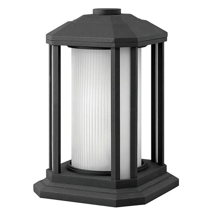 Hinkley Castelle Outdoor Pier Mount – Black – 1397BK-LED