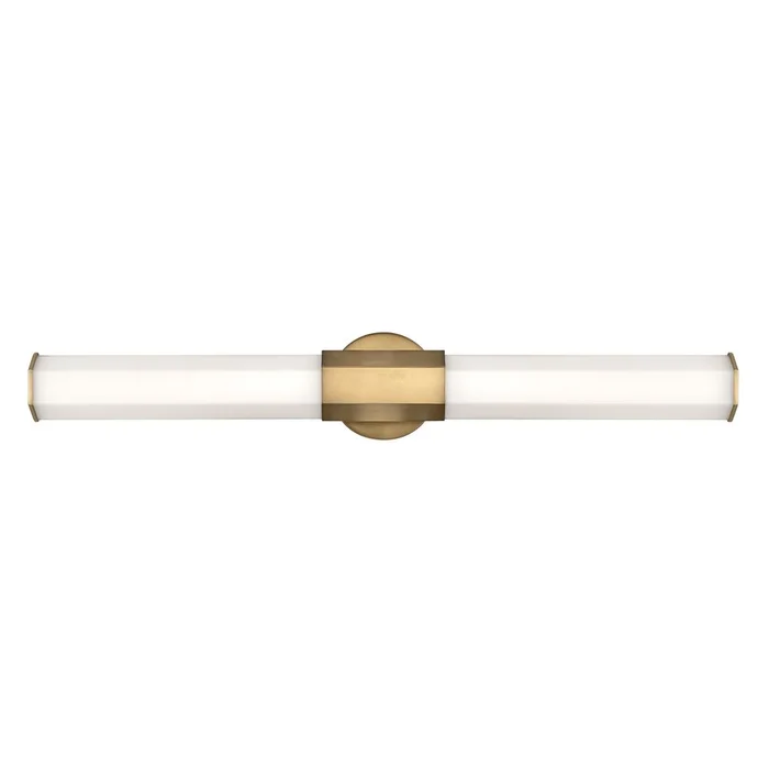 Hinkley Facet Bath Light – Heritage Brass – 51153HB