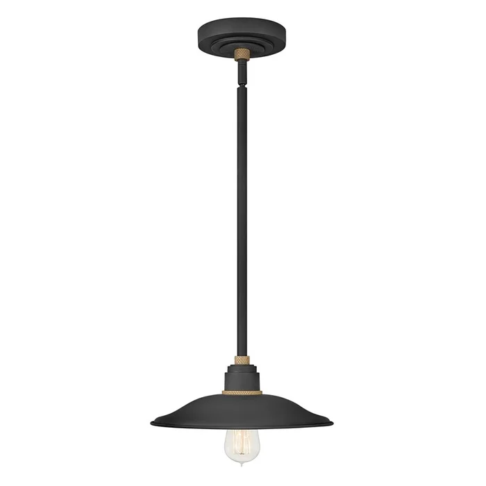 Hinkley Foundry Vintage Outdoor Light – Textured Black – 10786TK
