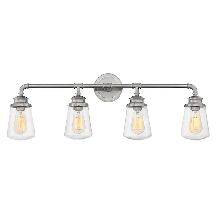 Hinkley Fritz 4-LT Bath Light – Brushed Nickel – 5034BN