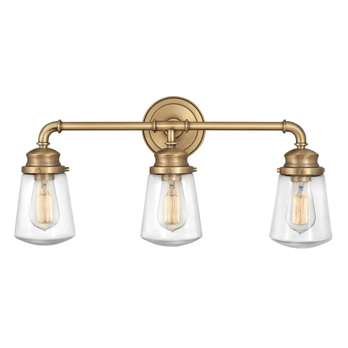 Hinkley Fritz Bath Light – Heritage Brass – 5033HB