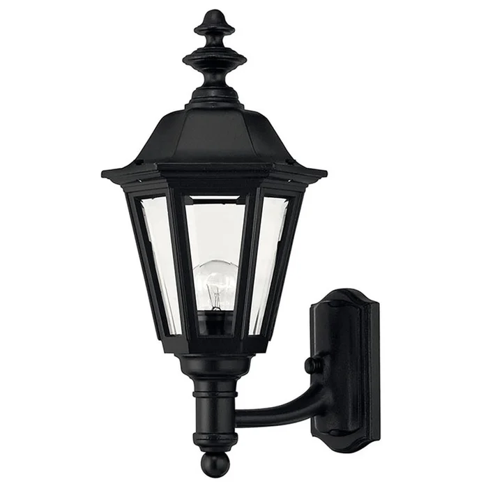 Hinkley Manor House Outdoor Small Wall Mount – Black – 1419BK