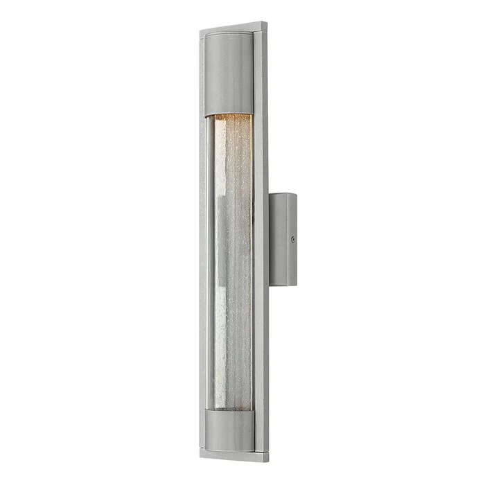 Hinkley Mist Outdoor Medium Wall Mount – Titanium – 1224TT