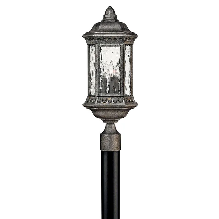 Hinkley Regal Outdoor Post Top/ Pier Mount – Black Granite – 1721BG