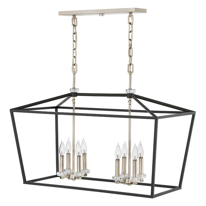 Hinkley Stinson Linear Chandelier – Black – 3534BK