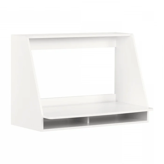 Hourra Floating Desk – Pure White | Bureau mural Hourra – blanc solide | D83GXD44
