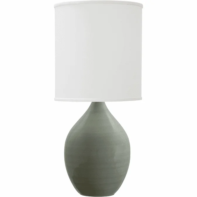 House of Troy GS201-CG Scatchard Celadon Side Table Lamp