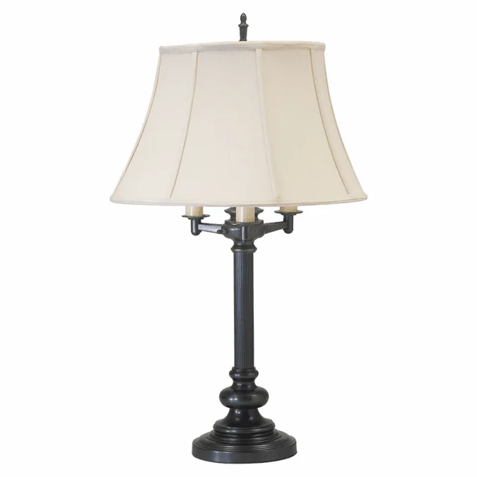 House of Troy N650-OB Newport 30 Inch Tall Oil Rubbed Bronze Finish Traditional Table Lamp Lighting
