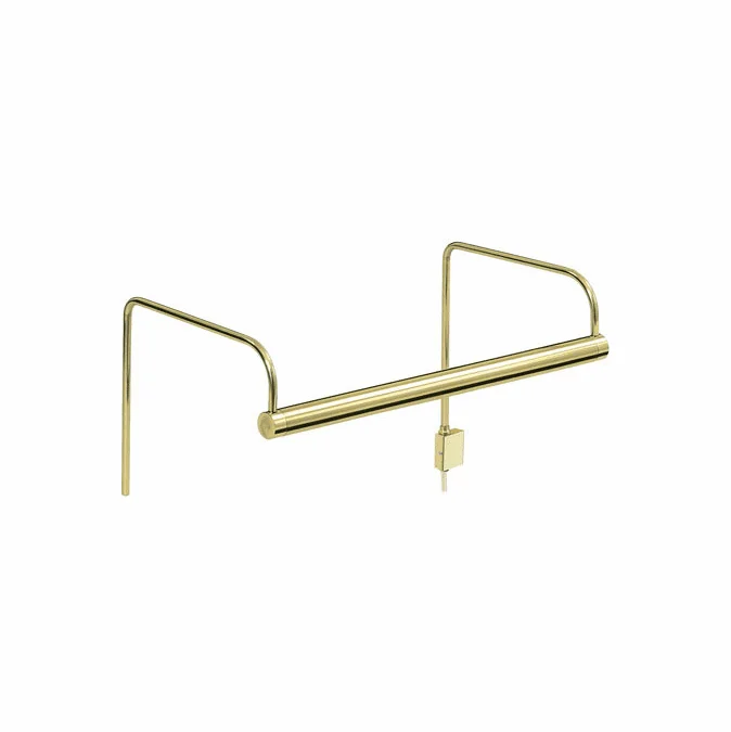 House of Troy SL11-61 Slim-line Modern Polished Brass 11″ Picture Light