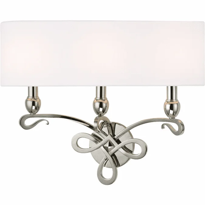 Hudson Valley 7213-PN Pawling Polished Nickel Wall Sconce