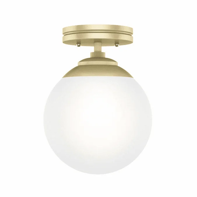 Hunter Lighting 19020 Hepburn Contemporary Painted Modern Brass Ceiling Lighting