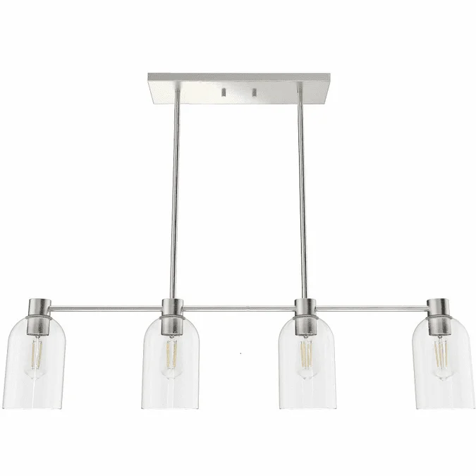 Hunter Lighting 19714 Lochemeade Brushed Nickel Kitchen Island Light