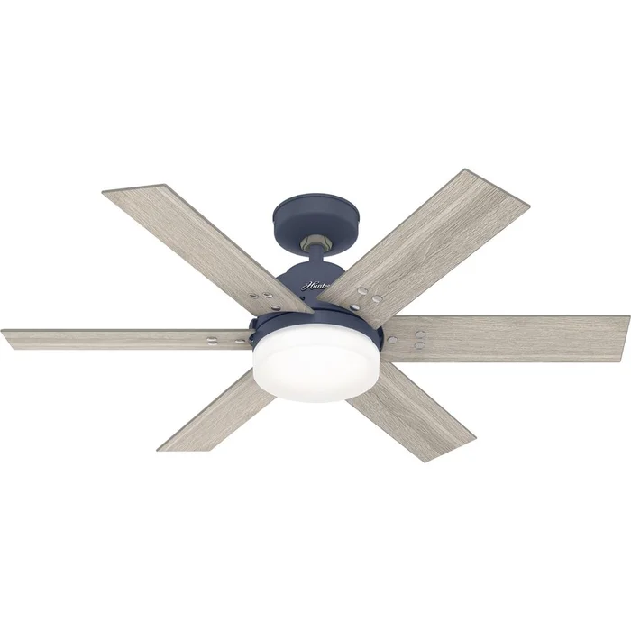 Hunter Pacer 44″ Ceiling Fan w/LED Light – Indigo Blue – 51206