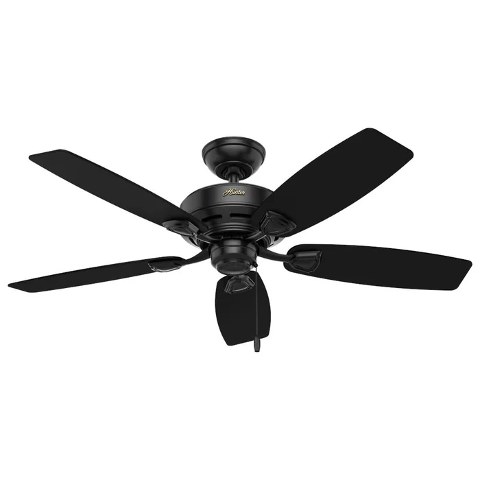 Hunter Sea Wind 48″ Outdoor Ceiling Fan – Matte Black – 53351