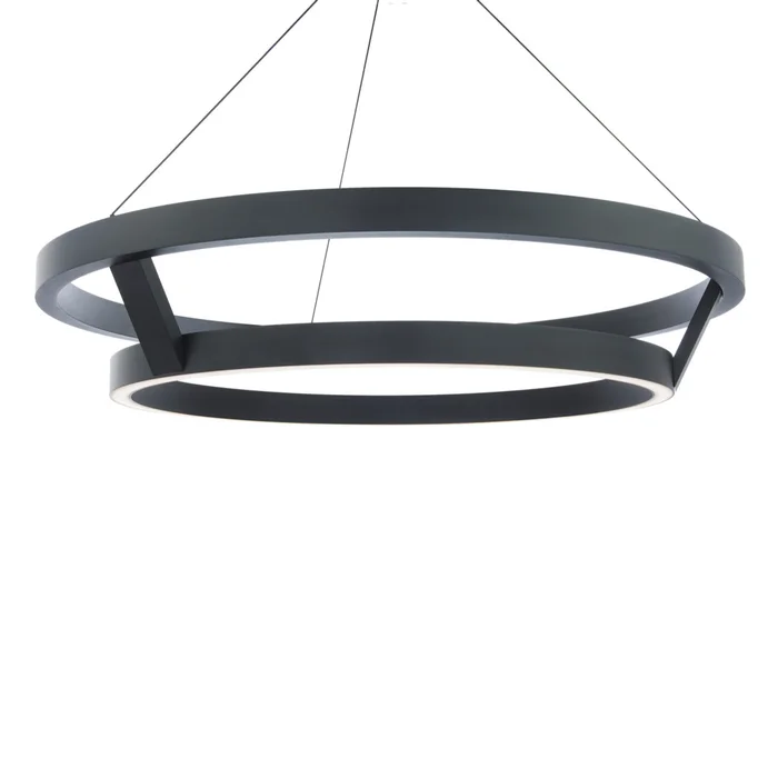 Imperial LED Chandelier in Black (281|PD-32242-BK)