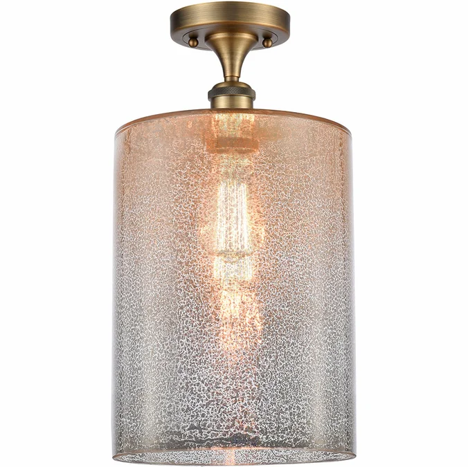Innovations 516-1C-BB-G116-L Ballston Cobbleskill Brushed Brass LED Ceiling Lighting