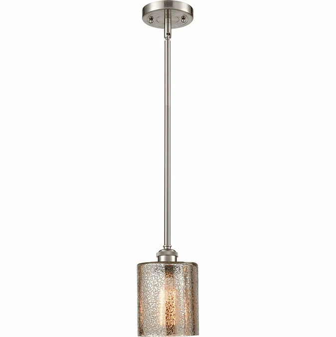 Innovations 516-1S-SN-G116 Ballston Cobbleskill Brushed Satin Nickel LED Mini Pendant Light