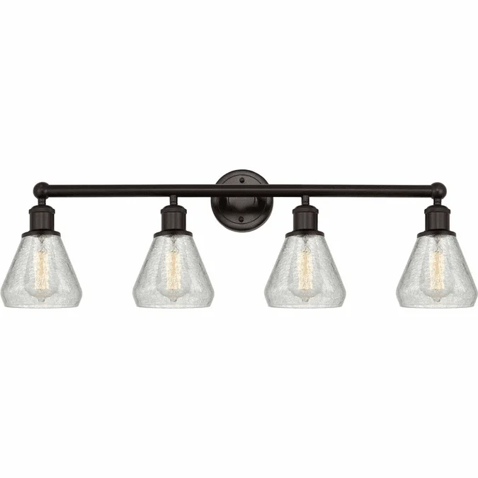 Innovations 616-4W-OB-G275 Conesus Oil Rubbed Bronze 4-Light Bath Lighting
