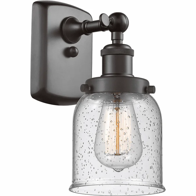 Innovations 916-1W-OB-G54 Ballston Small Bell Contemporary Oil Rubbed Bronze Wall Mounted Lamp