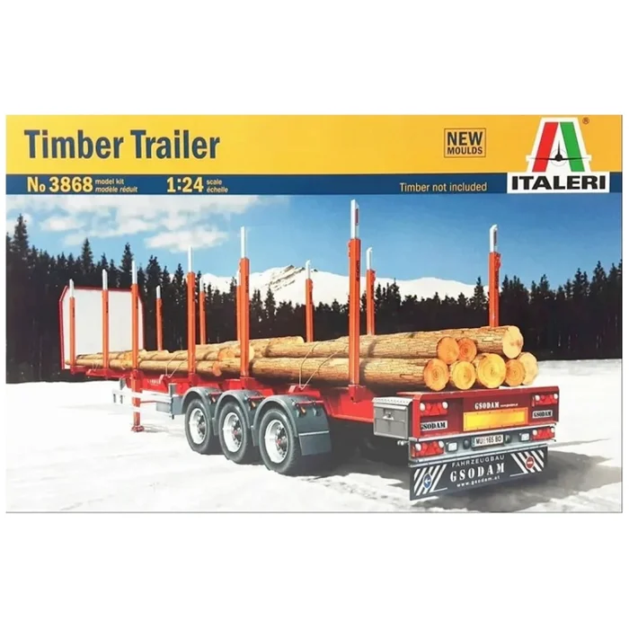 ITALERI Timber Trailer 1:24 – 3868S