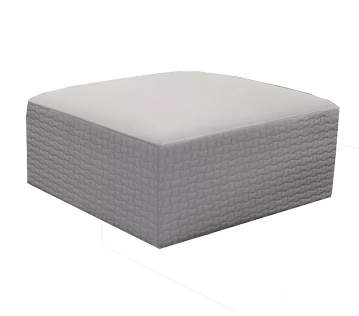 Jackson Carlsbad Ottoman in Charcoal 3301-28