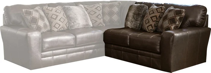 Jackson Denali RSF Loveseat in Chocolate 4378-42