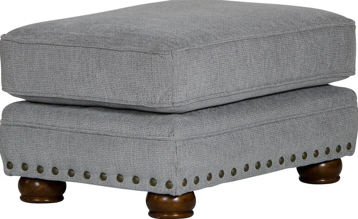 Jackson Singletary Ottoman in Nickel 3241-10/2010/18