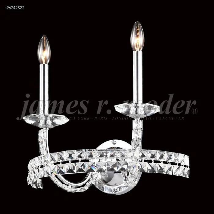 James R. Moder Ashton Collection Crystal Chandelier in Silver 96242S22