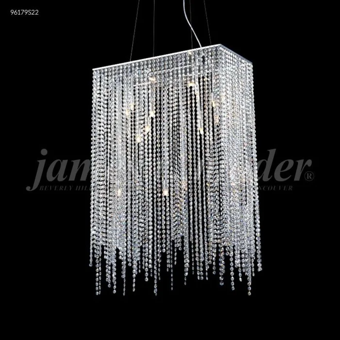 James R. Moder Continental Fashion Collection Crystal Chandelier in Silver 96179S22