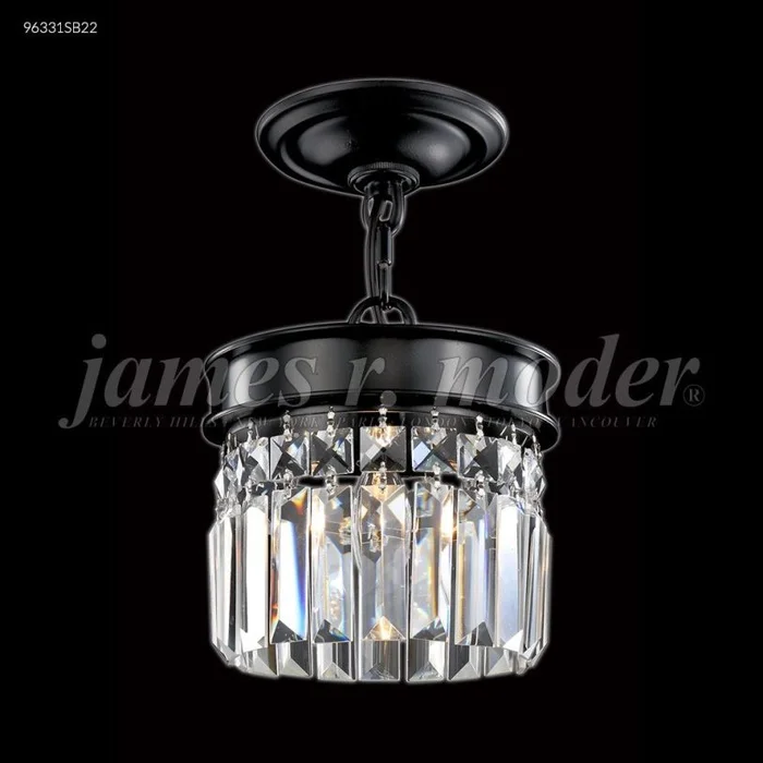 James R. Moder Europa Collection Hall and Master Closets in Satin Black 96331SB22