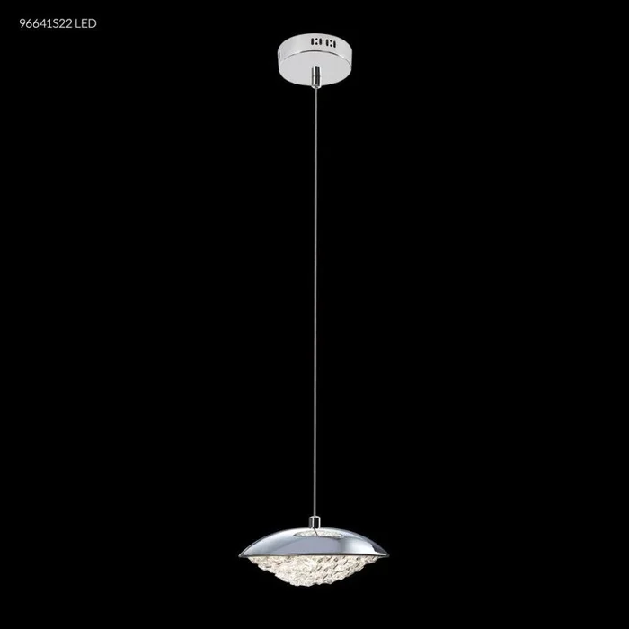 James R. Moder Galaxy Collection Crystal Chandelier in Silver 96641S22LED