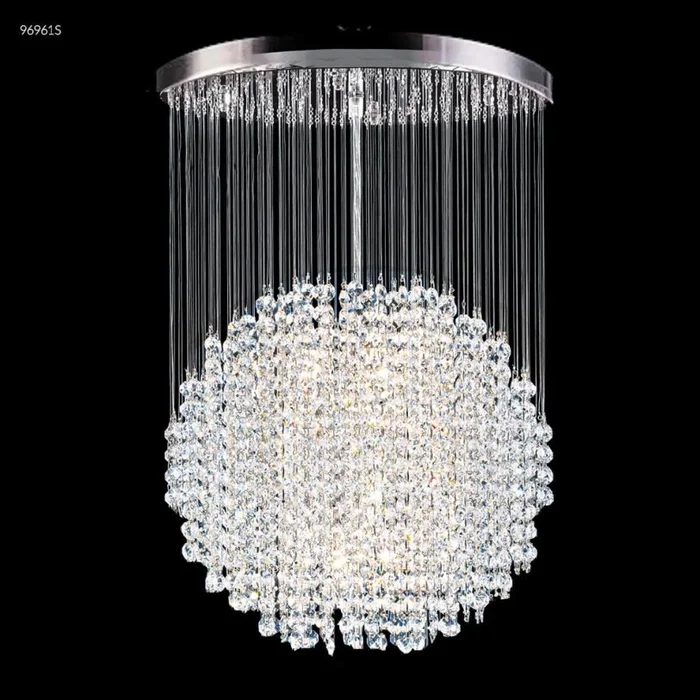 James R. Moder Galaxy Collection Crystal Chandelier in Silver 96961S22