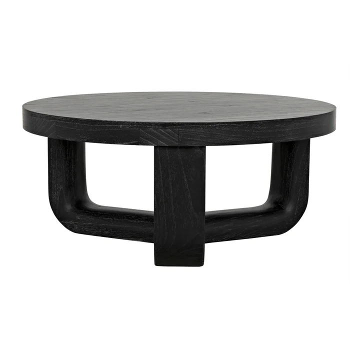 joel coffee table, cinder black