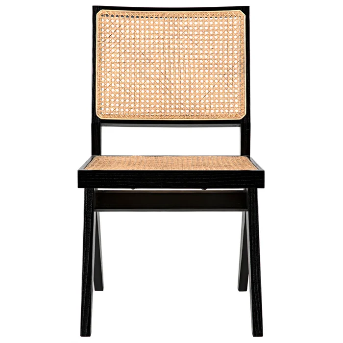 joseph side chair, charcoal black