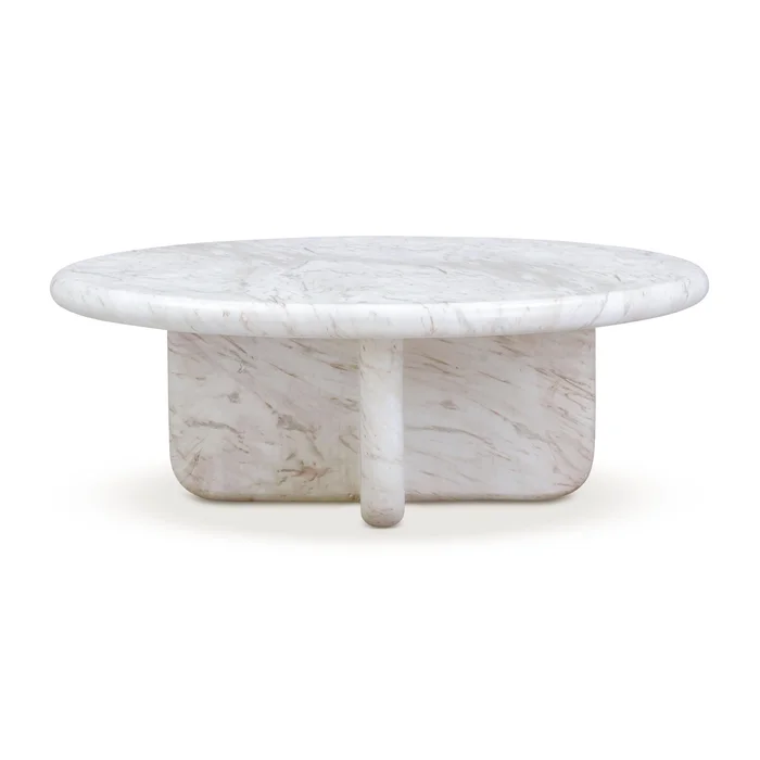 juju marble 32″ short coffee table