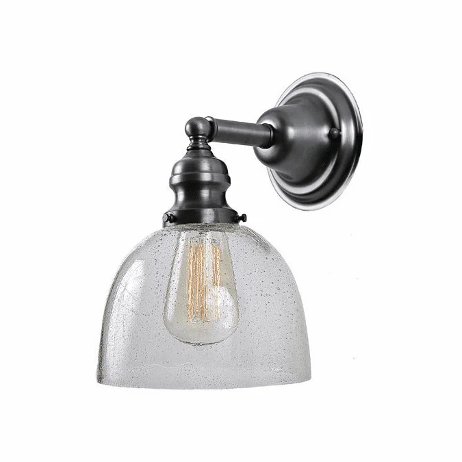 JVI Designs 1210-18-S5-CB Union Square Gun Metal Lighting Sconce