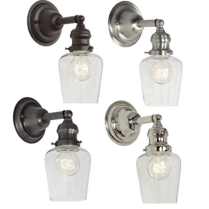 JVI Designs 1210-S9 Union Square Vintage Wall Light Fixture