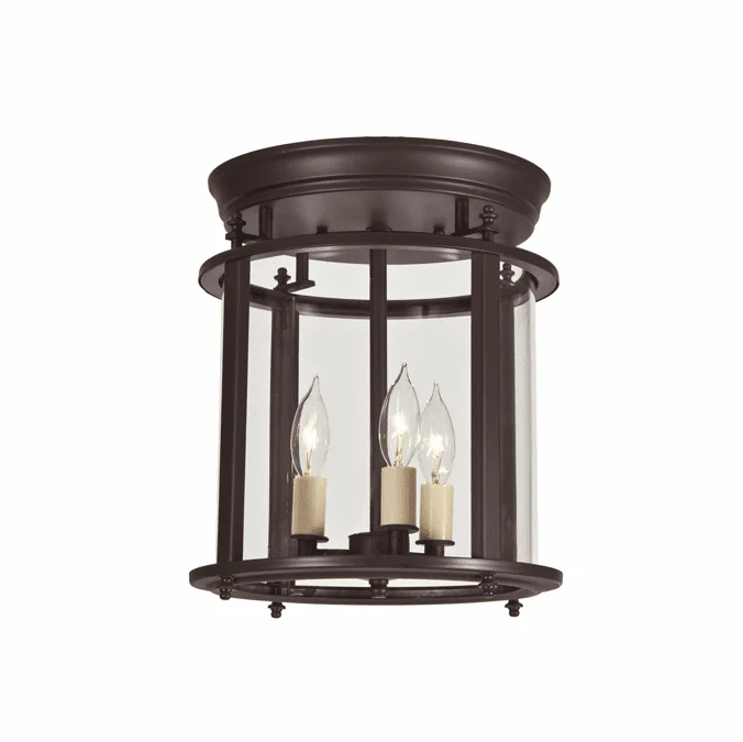 JVI Designs 3018 3 Candle Transitional Style 10 Inch Diameter Overhead Lighting