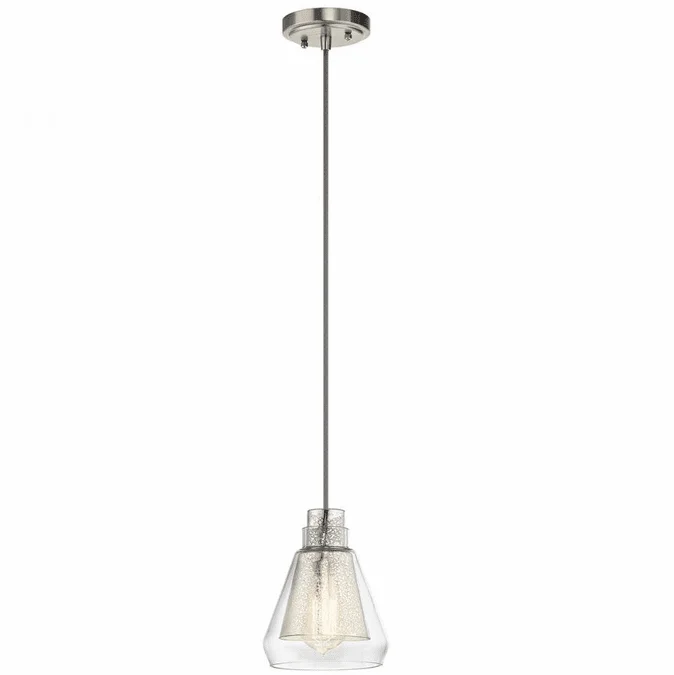 Kichler 43624NI Evie Contemporary Brushed Nickel Mini Drop Lighting