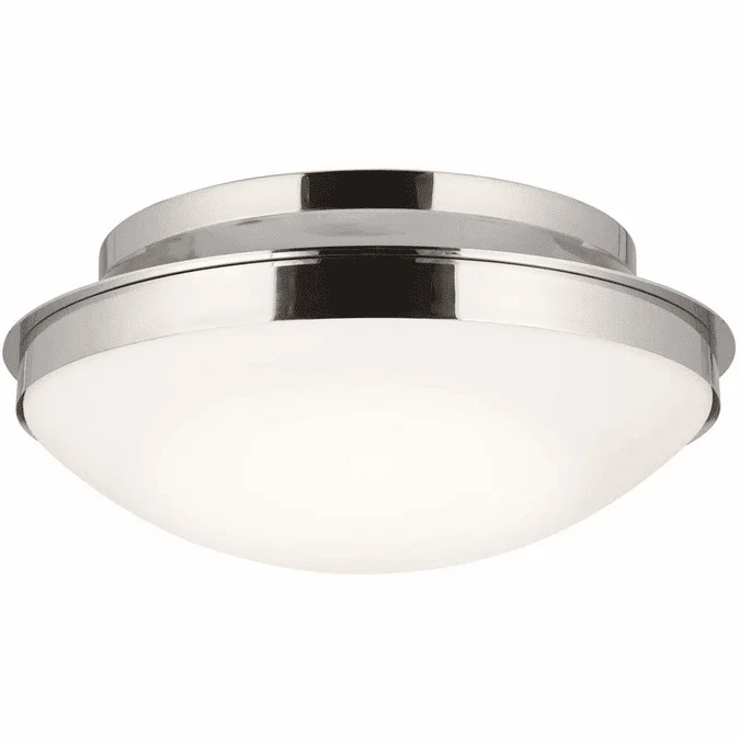 Kichler 52545PN Bretta Polished Nickel 18″ Home Ceiling Lighting
