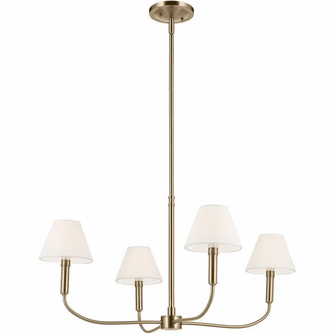 Kichler 52766CPZ Eadie Contemporary Champagne Bronze Chandelier Light