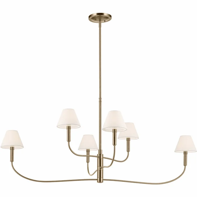 Kichler 52768CPZ Eadie Modern Champagne Bronze Lighting Chandelier